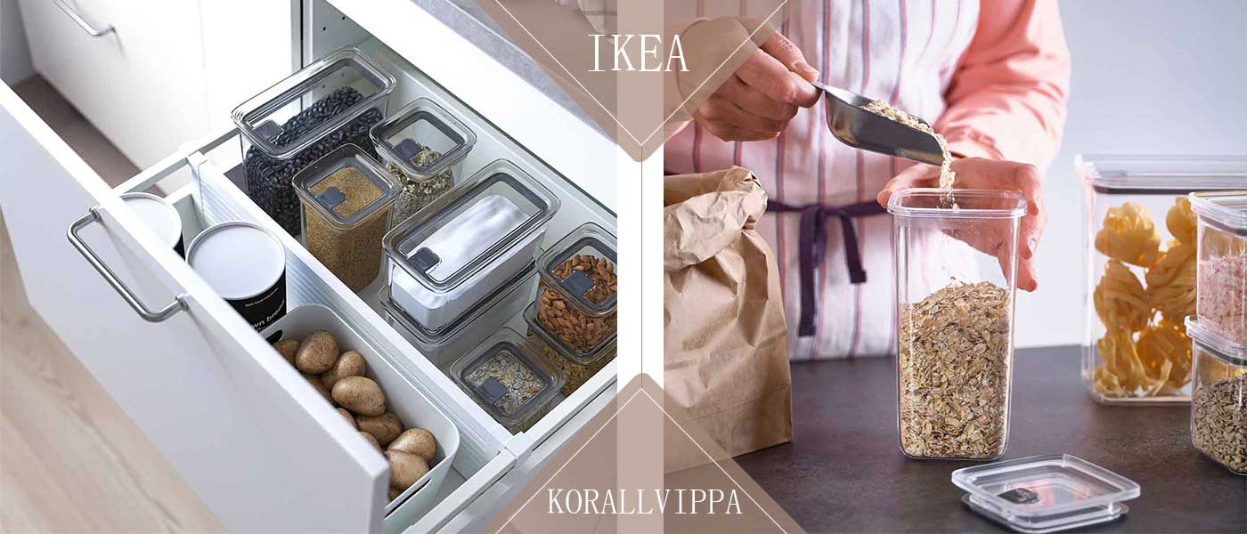 ست 6 عددی بانکه ایکیا مدل IKEA KORALLVIPPA